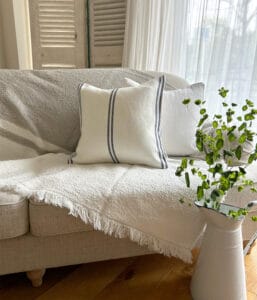 リネンクッションカバー【マリン1】