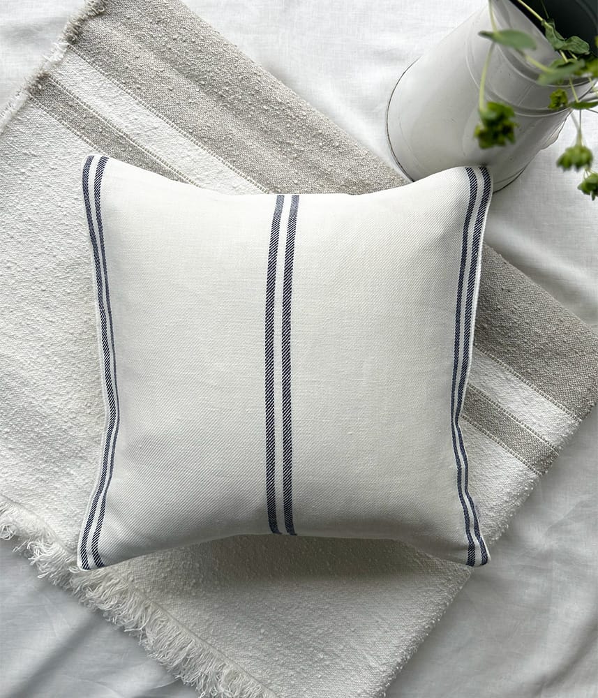 リネンクッションカバー【マリン1】