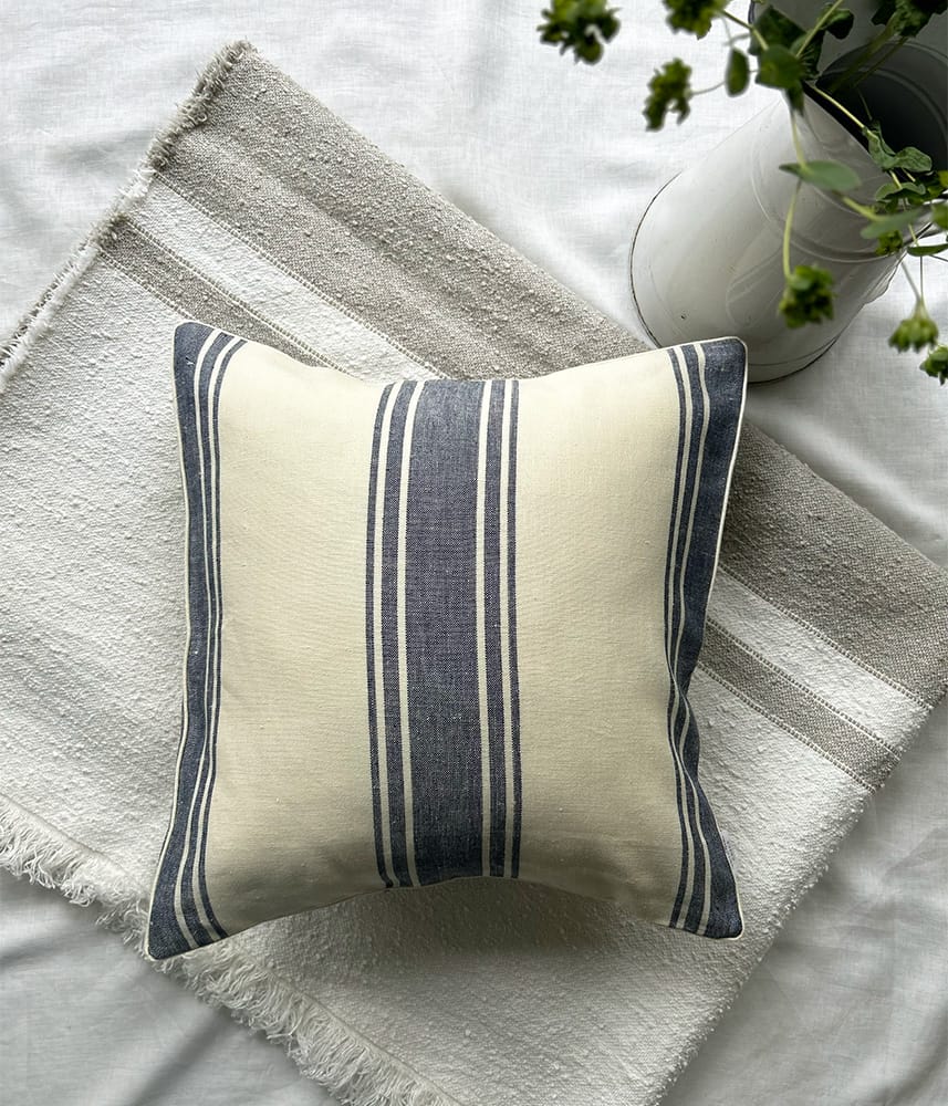 リネンクッションカバー【マリン3】