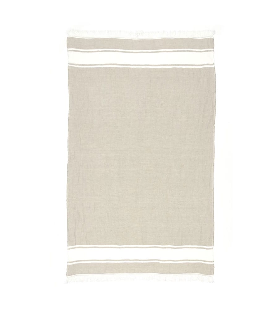 LIBECO HOME//リベコ リネンブランケット【フラックス】