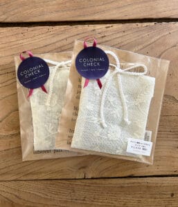 コットン素材 レースサシェ