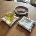 ”再入荷”リネンクッションコースター【リナ50】