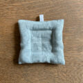 リネンクッションコースター【ウォッシュブルー】