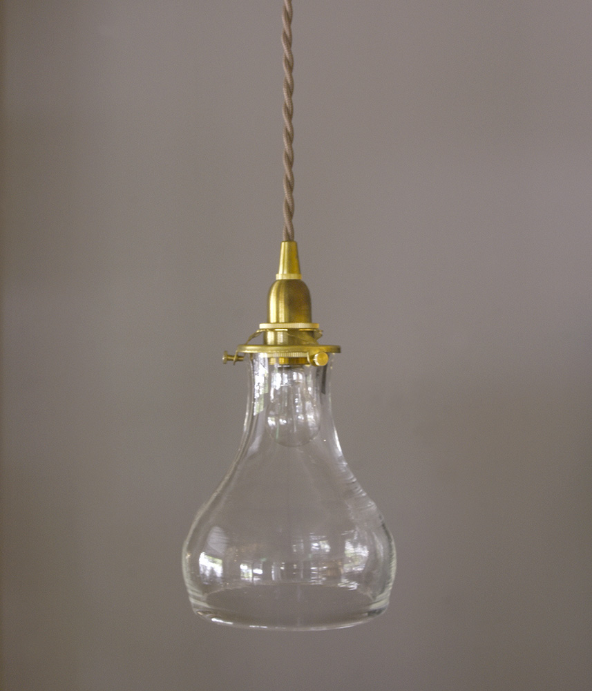 ハニカムガラス 輸入ペンダントライト つややかな美しい灯り ガラスシェードのペンダントライトセット