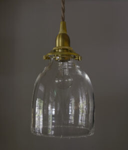 とりもと硝子店 /『Salty 閉』ガラスのペンダントライト