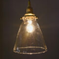 とりもと硝子店 /『Salty 開』ガラスのペンダントライト
