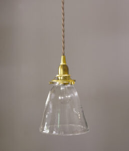 とりもと硝子店 /『Salty 開』ガラスのペンダントライト