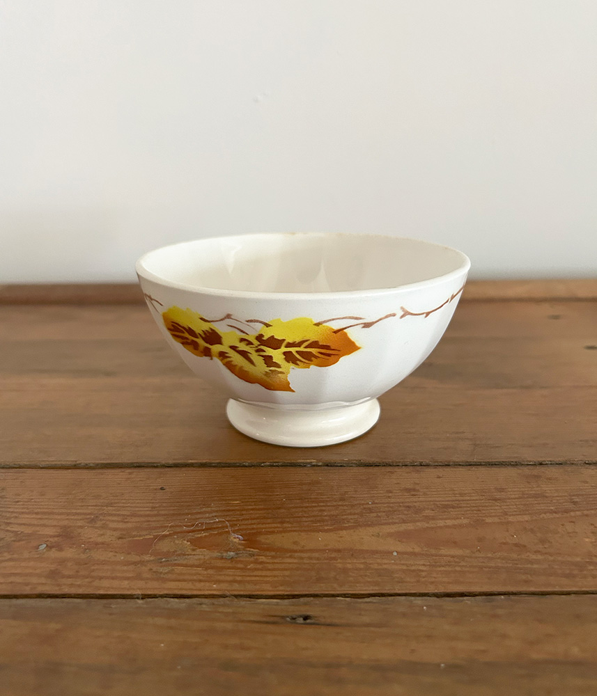 ◆2コ◆フランスアンティーク コンフィチュールポット＃カフェオレボウル薬瓶ジアン ◇2コ◇フランスアンティーク コンフィチュールポット＃カフェ