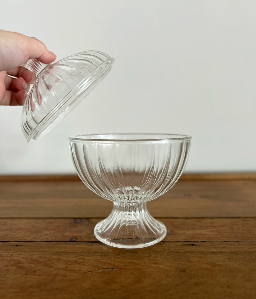 フランスアンティーク/ボンボングラス