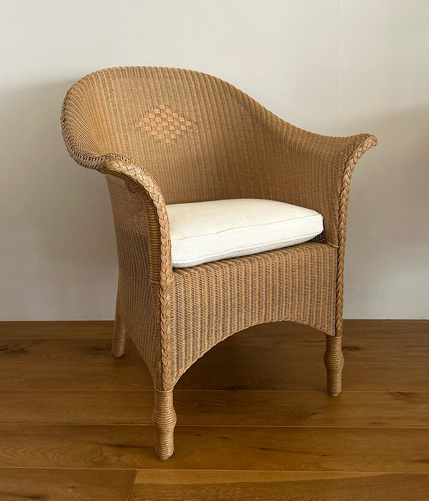 LLOYD LOOM【オイスター】ロイドルームチェア専用クッション