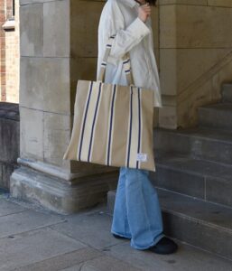 コットン素材 大きめマルシェトートバッグ【マーパル5】