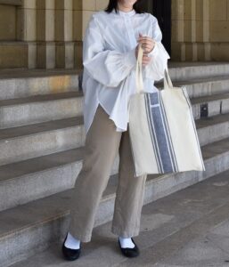 折りたたみ エコトートバッグ【マリン3】