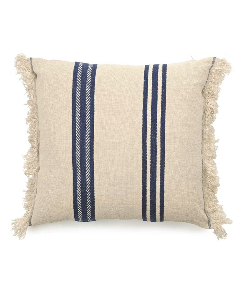 LIBECO HOME//リネンピローカバー【インディゴ】 | P&C オンラインショップ