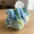 箱なし対応|フリルティッシュカバー【マドラスチェック】